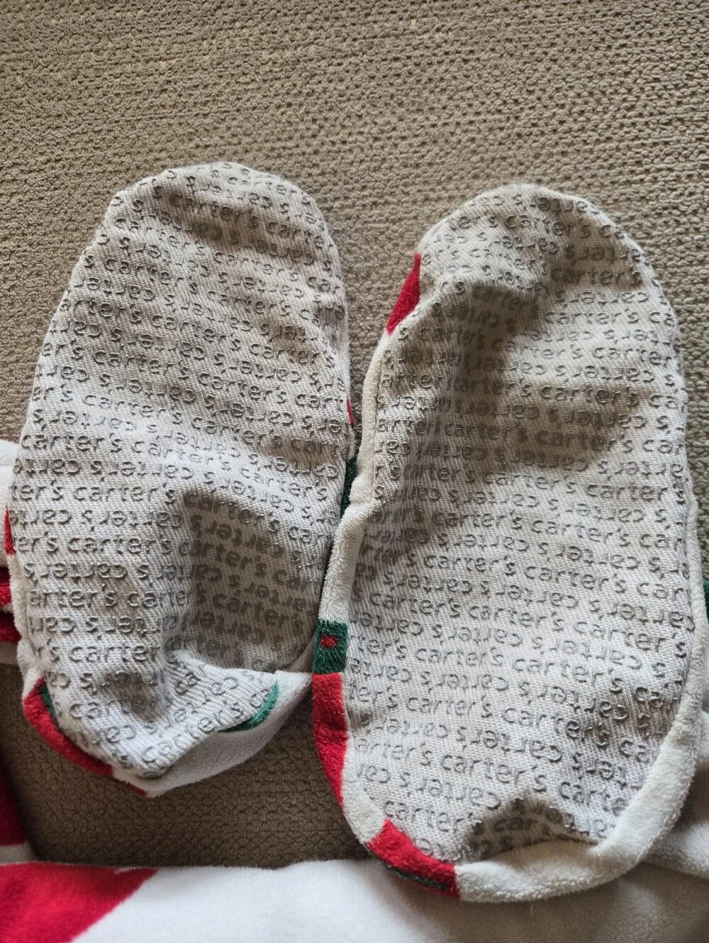 Carters Footed Christmas Pajamas sz 10